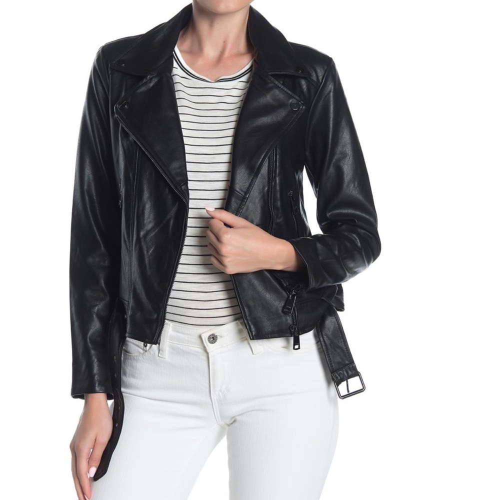 Elodie Faux Leather Jacket
